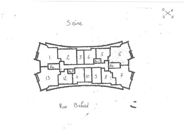 Appartement F2 à vendre - 2 pièces - 46.37 m2 - PARIS - 75015 - ILE-DE-FRANCE - Century 21 Charles Michels