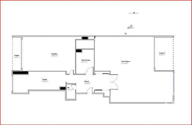 Appartement F3 à vendre - 3 pièces - 65.3 m2 - PARIS - 75015 - ILE-DE-FRANCE - Century 21 Charles Michels