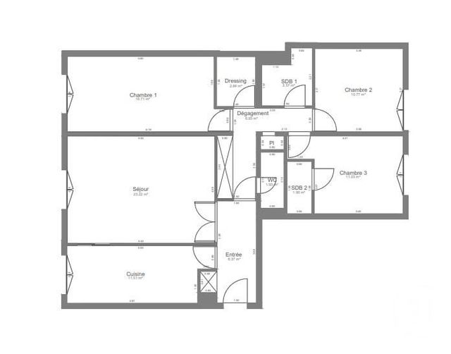 appartement - PARIS - 75015