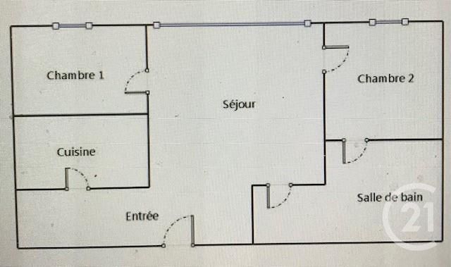 Appartement F3 à vendre - 3 pièces - 61.0 m2 - PARIS - 75015 - ILE-DE-FRANCE - Century 21 Charles Michels