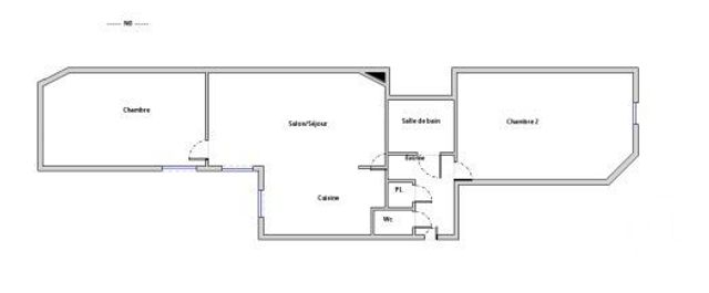 Appartement F3 à vendre - 3 pièces - 48.07 m2 - PARIS - 75015 - ILE-DE-FRANCE - Century 21 Charles Michels