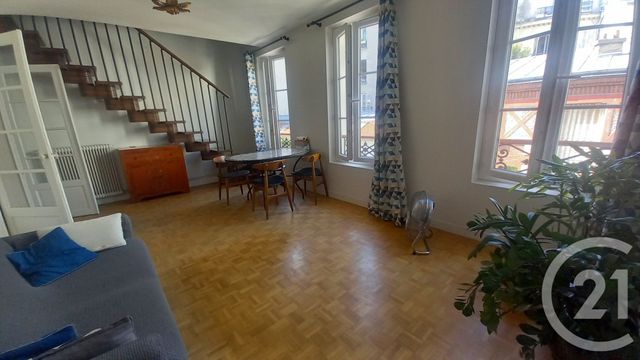 Appartement F3 à louer - 3 pièces - 65.0 m2 - PARIS - 75018 - ILE-DE-FRANCE - Century 21 Charles Michels