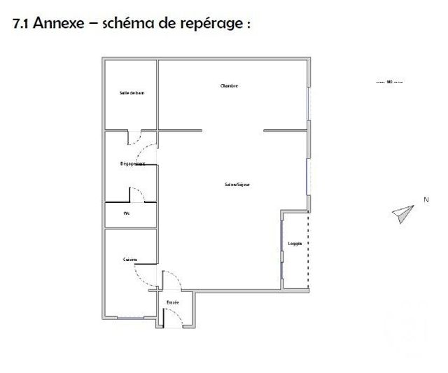 Appartement F2 à vendre - 3 pièces - 55.48 m2 - PARIS - 75015 - ILE-DE-FRANCE - Century 21 Charles Michels