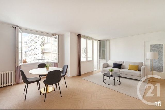 Appartement F2 à vendre - 3 pièces - 55.48 m2 - PARIS - 75015 - ILE-DE-FRANCE - Century 21 Charles Michels