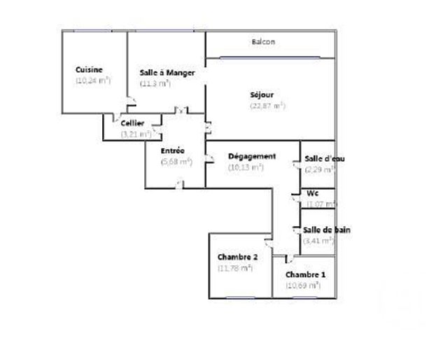 Appartement F4 à vendre - 4 pièces - 92.67 m2 - PARIS - 75015 - ILE-DE-FRANCE - Century 21 Charles Michels