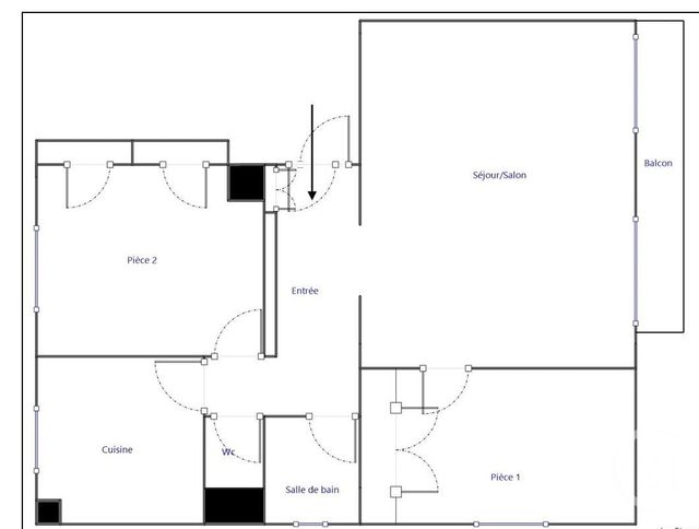 Appartement F4 à vendre - 4 pièces - 72.0 m2 - 94 - ILE-DE-FRANCE - Century 21 Charles Michels