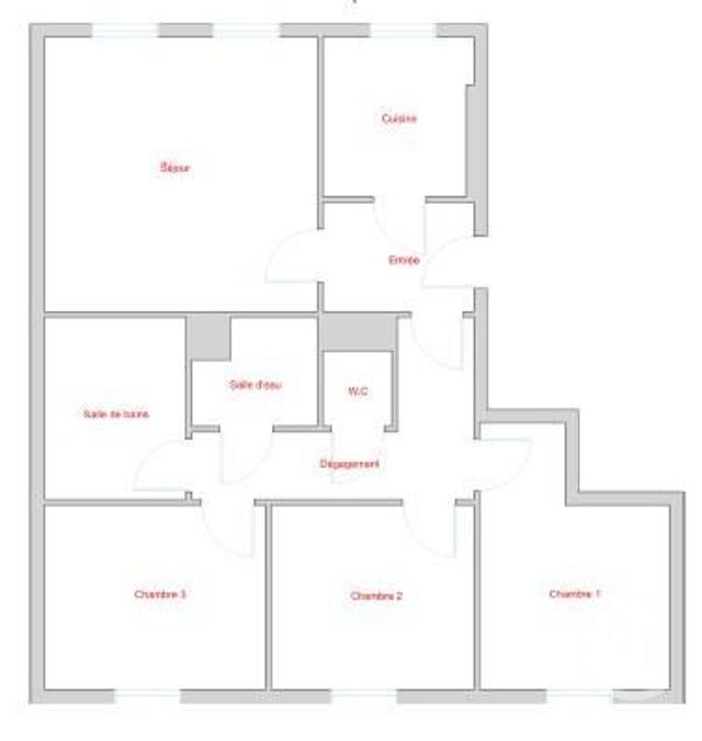 Appartement F4 à vendre - 4 pièces - 71.86 m2 - PARIS - 75015 - ILE-DE-FRANCE - Century 21 Charles Michels