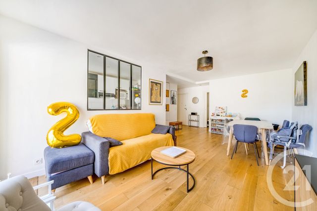 Appartement F3 à vendre - 3 pièces - 62.05 m2 - PARIS - 75015 - ILE-DE-FRANCE - Century 21 Charles Michels