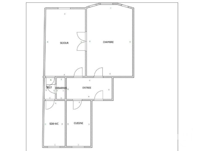 Appartement F2 à louer - 2 pièces - 51.08 m2 - PARIS - 75015 - ILE-DE-FRANCE - Century 21 Charles Michels